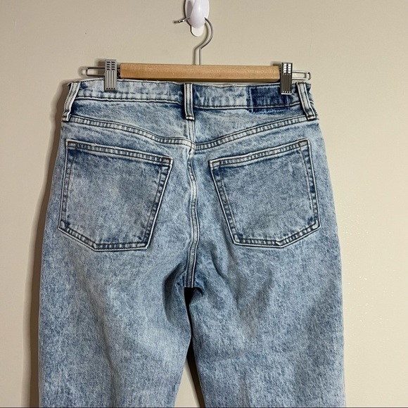 ABERCROMBIE & FITCH THE BOYFRIEND MID RISE BLUE JEANS SIZE 4 - Picture 7 of 8